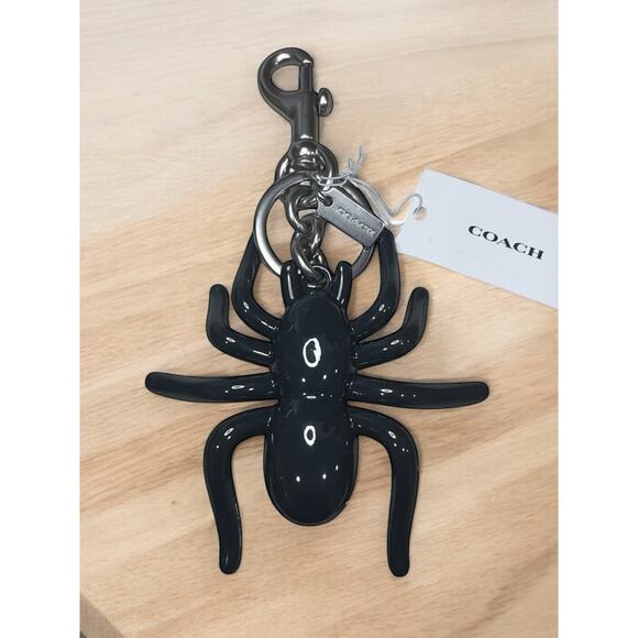 NWT Coach CAX79 Limited Edition Spider Bag Charm Keychain - Picture 3 of 4